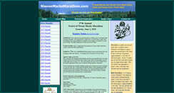 Desktop Screenshot of nisenemarksmarathon.com